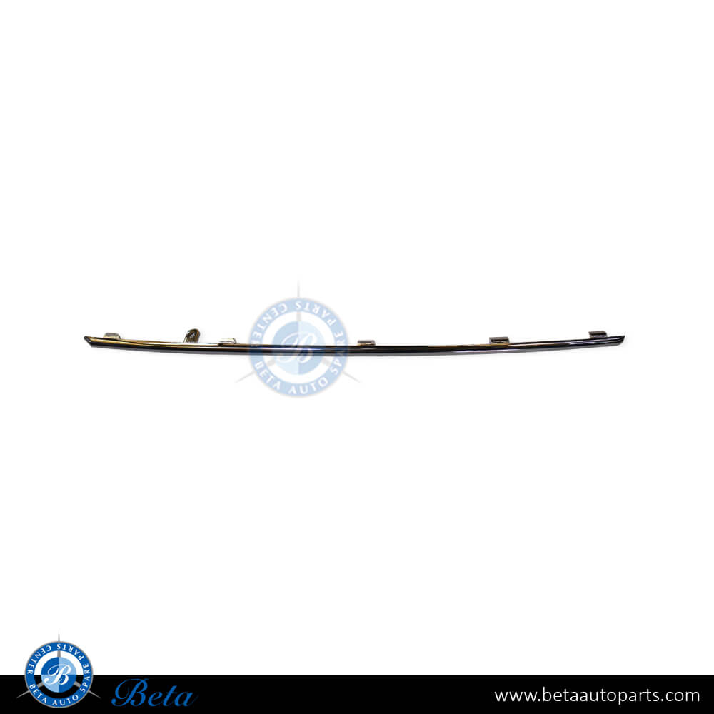 Left Side Front Bumper Chrome Moulding Avantgarde/Elegance for Mercedes E-Class W212 2014-2016 models, Part Number 2128852921 Left Side Front Bumper Chrome Moulding Avantgarde/Elegance for Mercedes E-Class W212 2014-2016 models, Part Number 2128852921